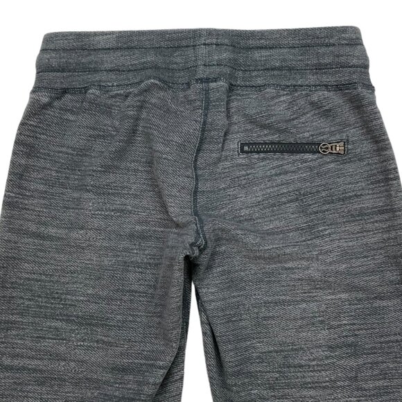 Lululemon Cropped Joggers Pant 4 Gray Drawstring Logo Athleisure Yoga Gorpcore - Picture 9 of 12